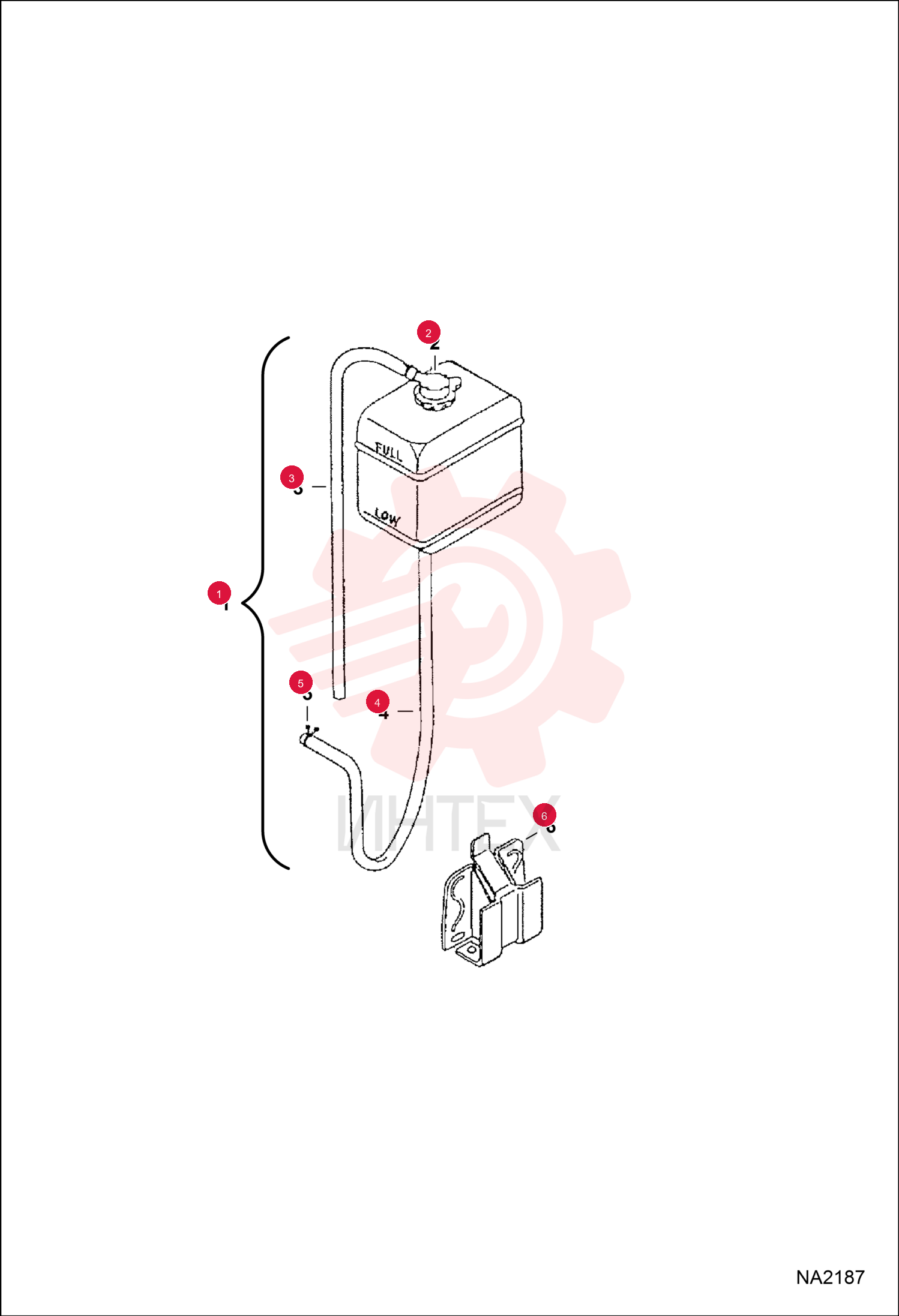 TANK, WATER COOLANT 6689227