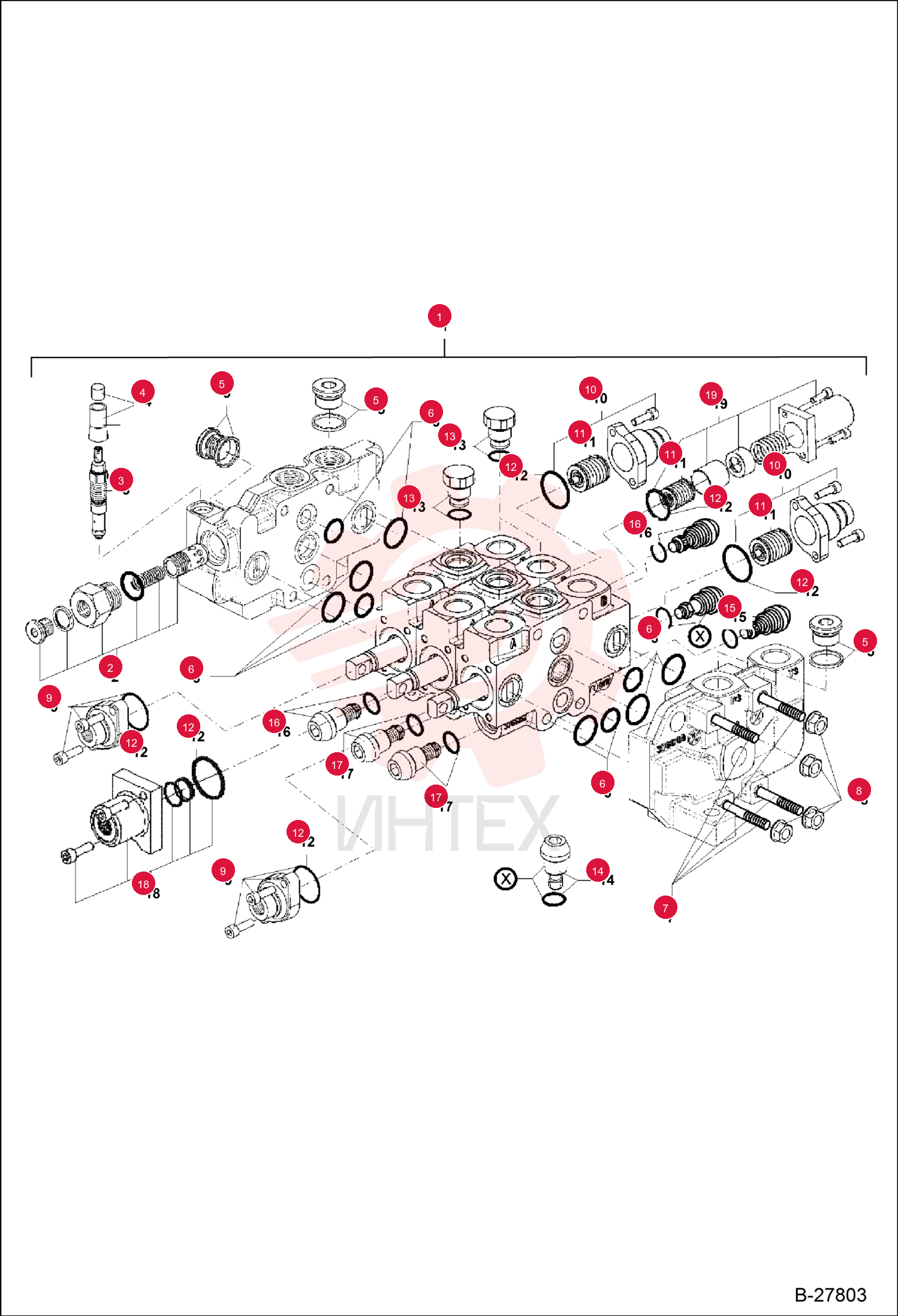 VALVE, MAIN RELIEF CPL. 5520662051