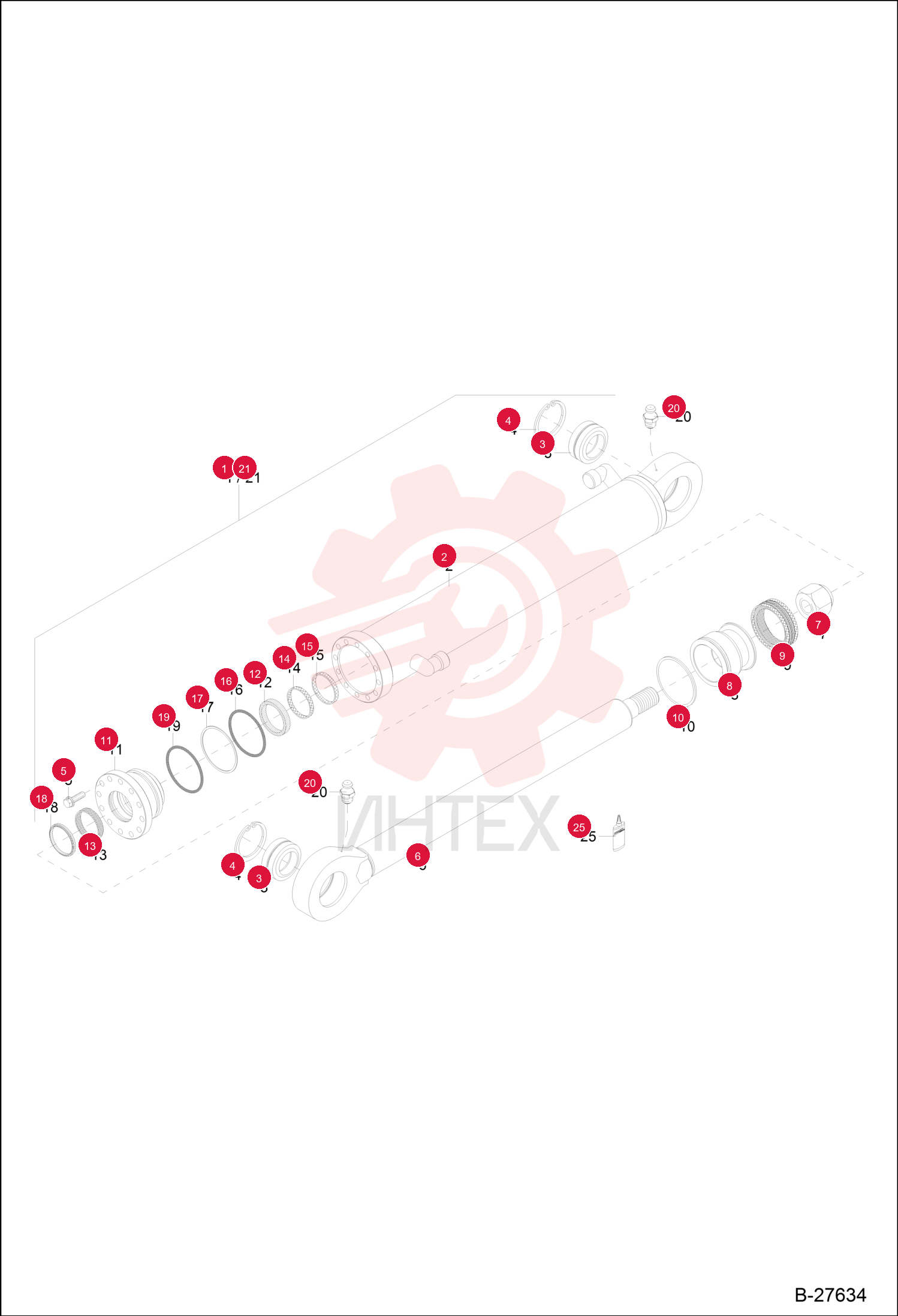 CYLINDER, HYD 6501089000