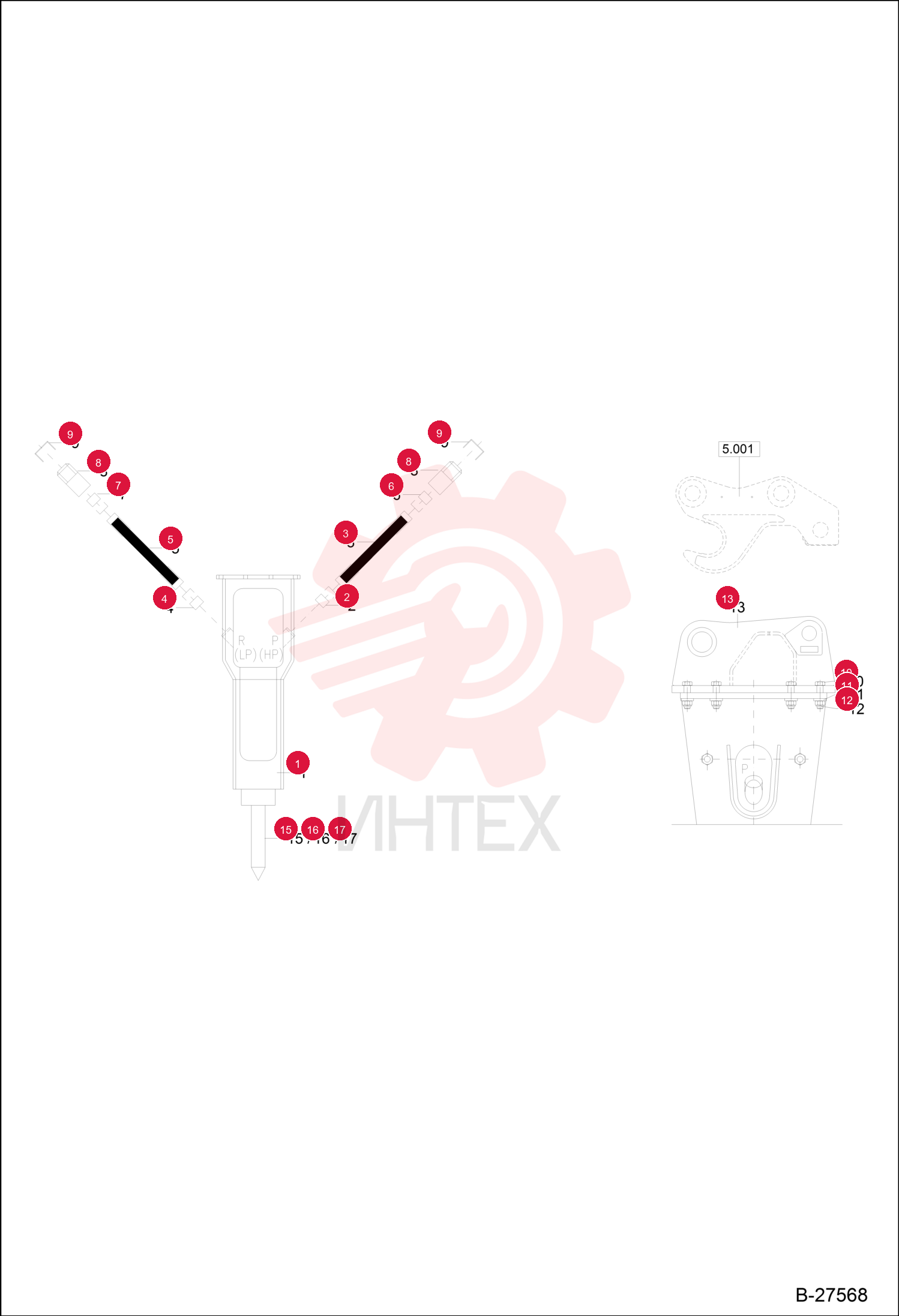 HYDRAULIC HAMMER 5523655725