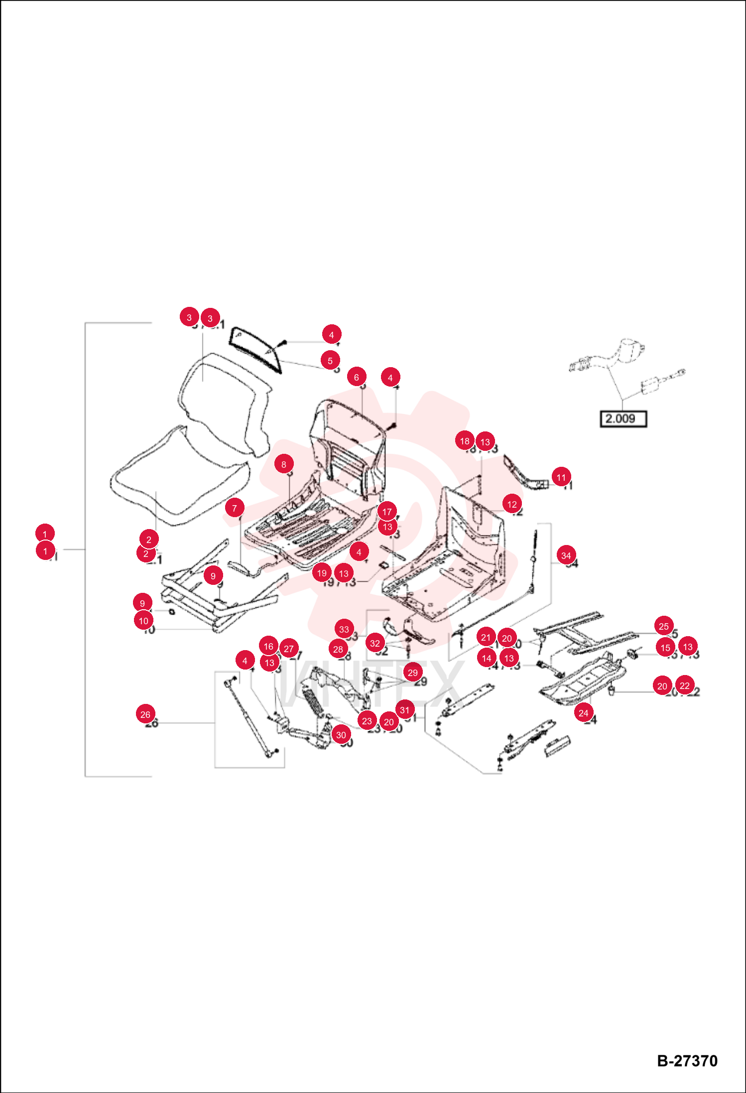 DRIVERS SEAT CPL 5305661690