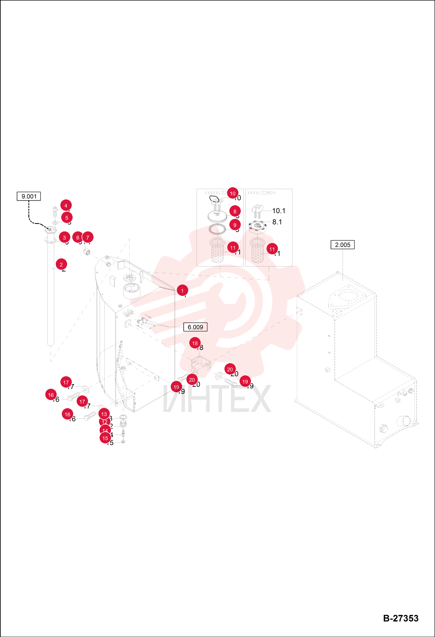 TANK FUEL 6234014002