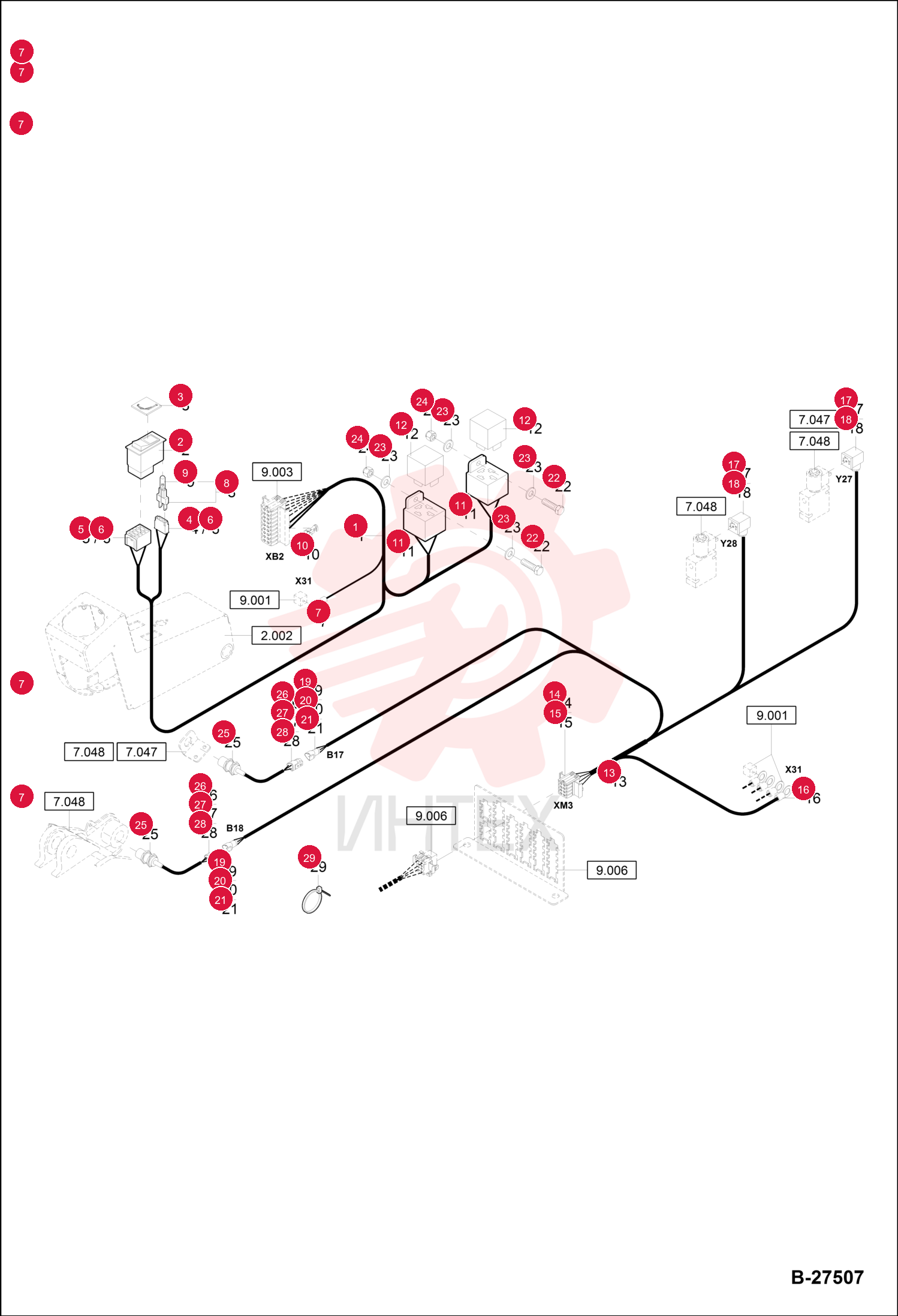 WIRE HARNESS 0234241030