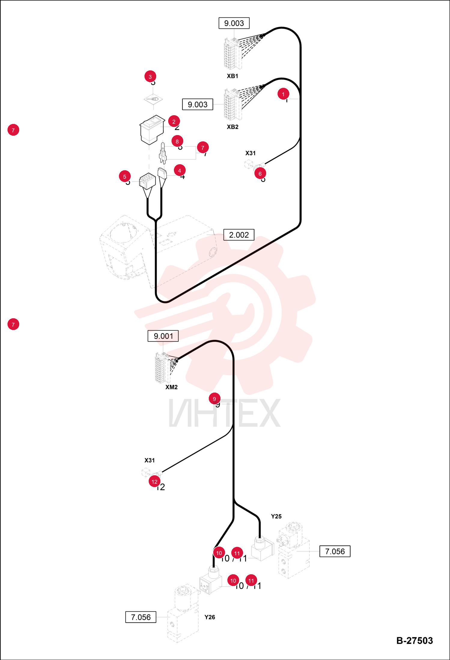 WIRE HARNESS CPL. 0234760010