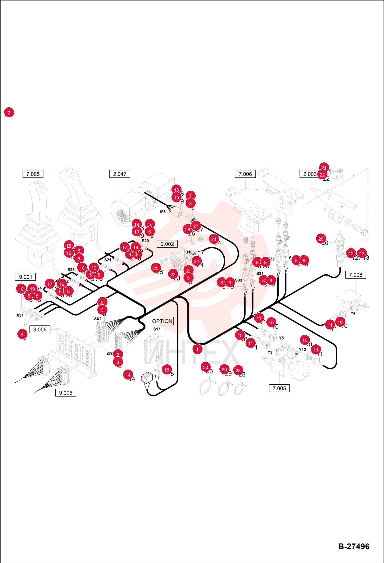 WIRE HARNESS CPL. 0234007070 (1)