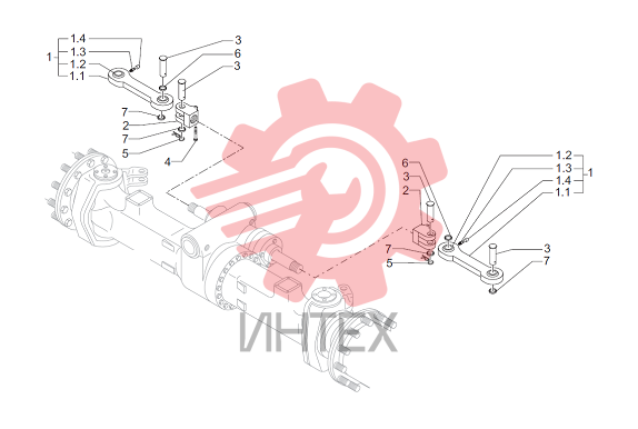 Рычаг рулевого управления