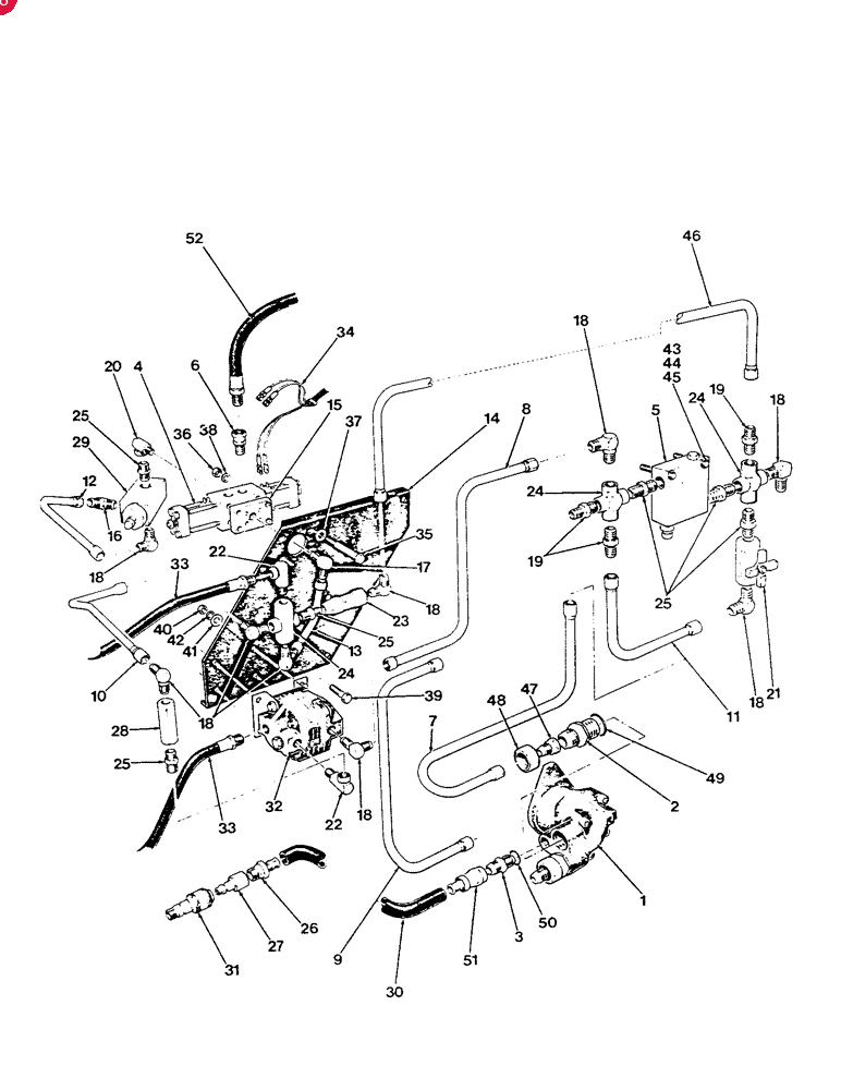 CONCORD AIR SYSTEM PROPORTIONATOR SYSTEM WITHOUT COOLER (Items 1 thru 51)