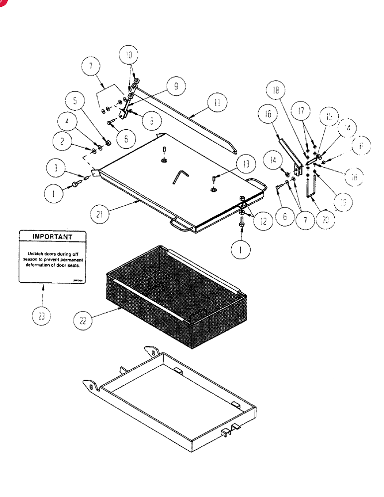 CONCORD AIR SYSTEM TUBE,833 mm Length
