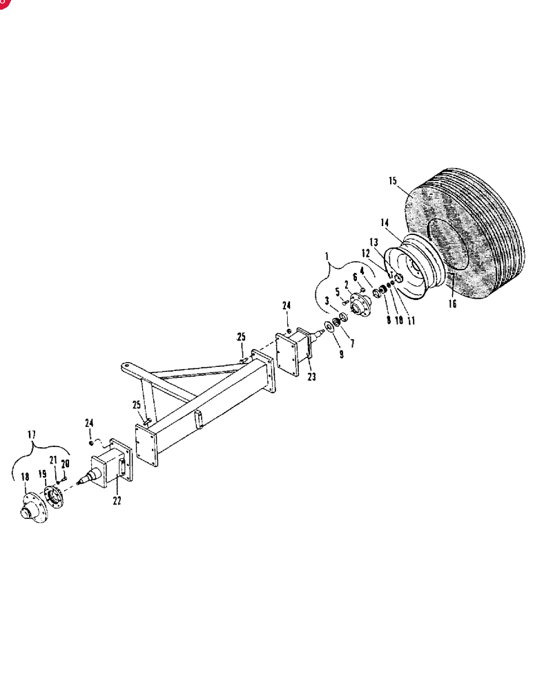 CONCORD AIR SYSTEM HUB ASSY.