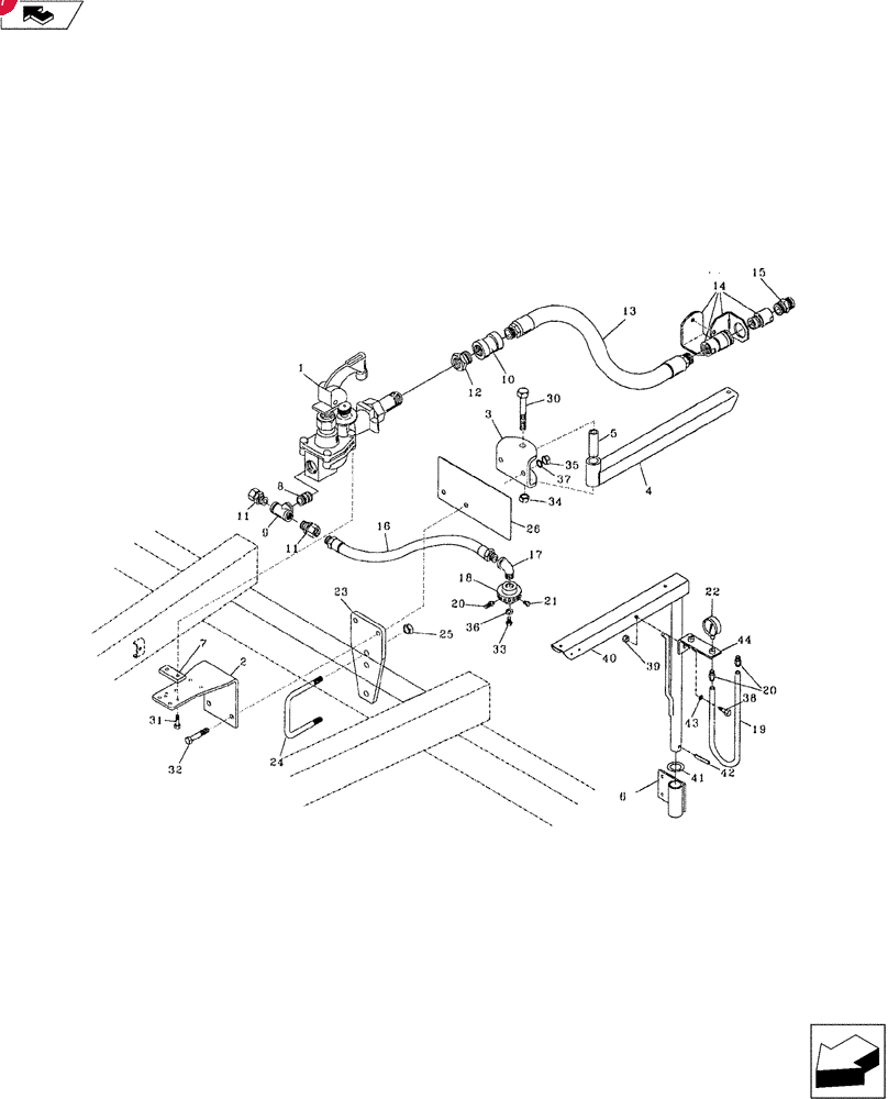DMI NUTRI-PLACR C4103 RPR Cont.with Single Outlet (See Figure 41)