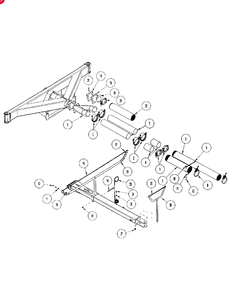 CONCORD AIR SYSTEM CABLE TIE,.300" x 28 1/4"