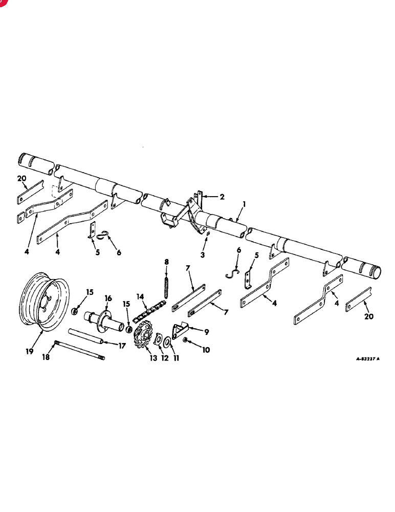 IH FERTILIZER PLANTER LUBE NIPPLE,1/4"-28 x .52" lg