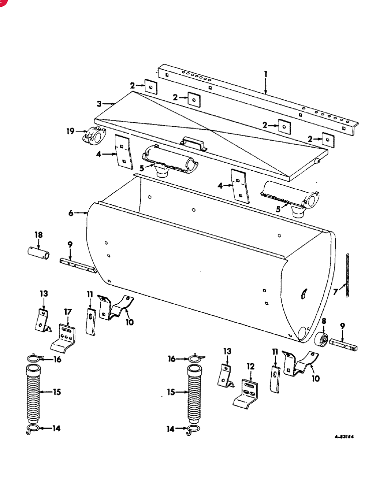 IH FERTILIZER PLANTER COUPLING