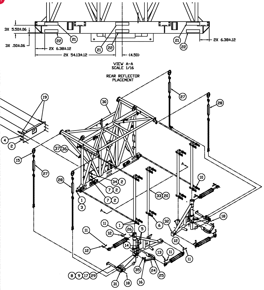 2003 MAST ASSEMBLY