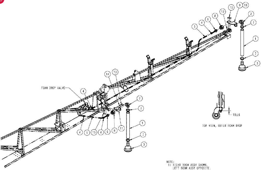 2003 FITTING,2" Male Thread x 2" 90 Degree Hose Barb