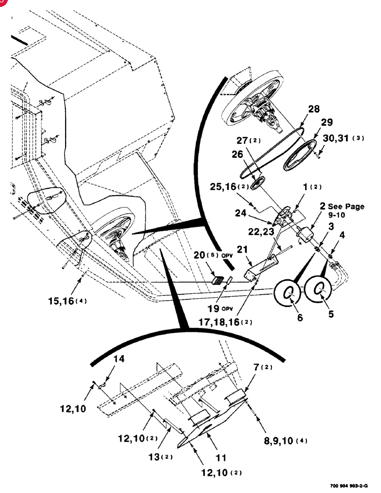 Запчасти для пресс-подборщиков CASE-IH (8575) - KNOTTER BLOWER KIT HYD CONNECTOR,1-1/16" - 12 Male JIC x 1-1/16" - 12 Male ORB