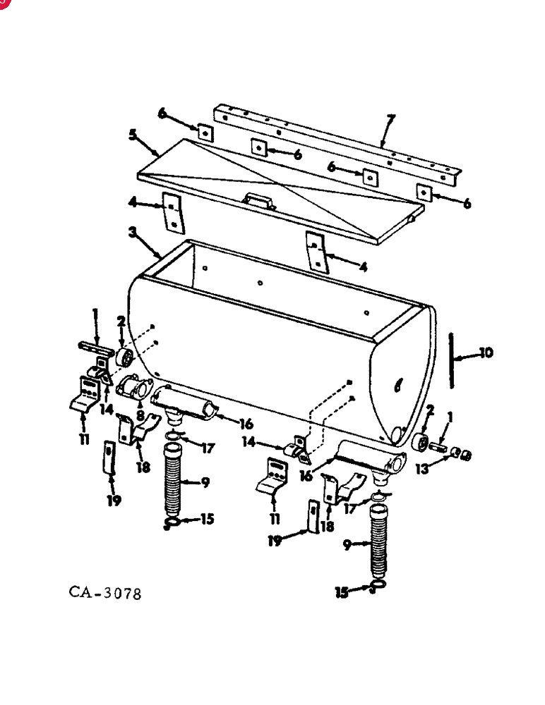1966 SPACER, coupling inner