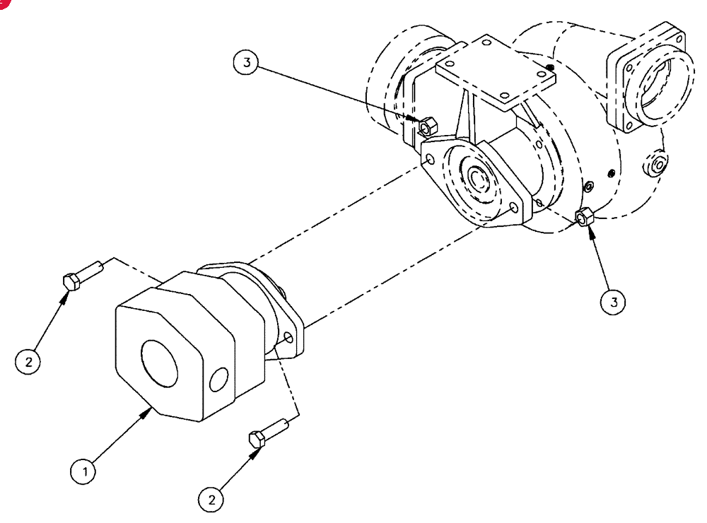 LIQUID SYSTEM APPLICATOR CORE-HYDROSTAT MOTOR