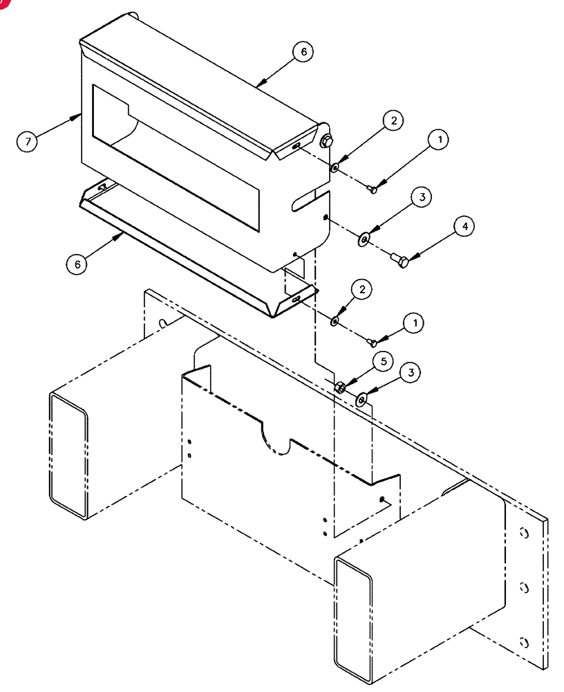 LIQUID SYSTEM APPLICATOR COVER ASSY