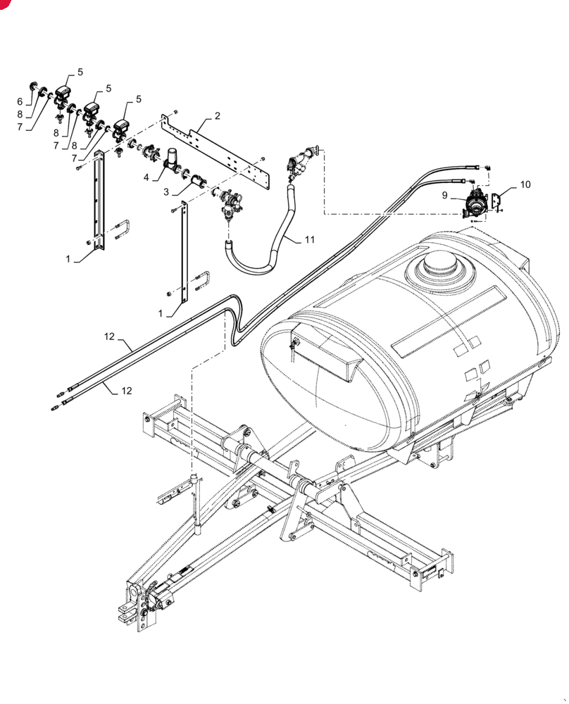 850/1000 GALLON PLUG,2" Flange, Poly