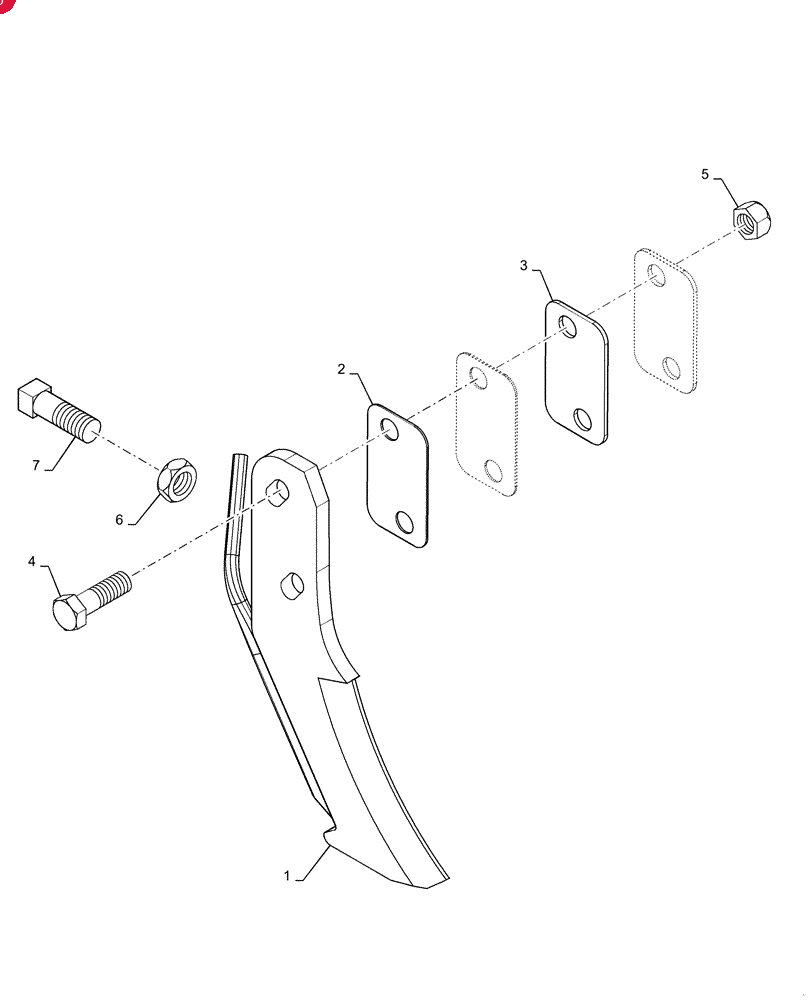 850/1000 GALLON KNIFE