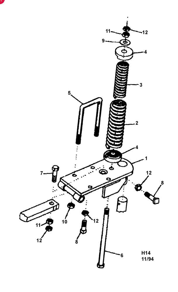 MOUNTED MOUNTING PARTS