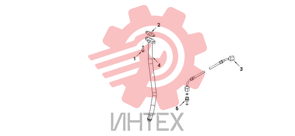 Трубопровод нагнетателя