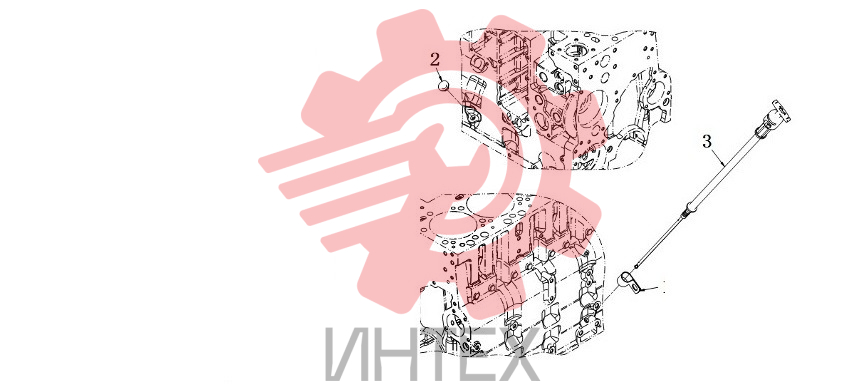 Линейка масляная