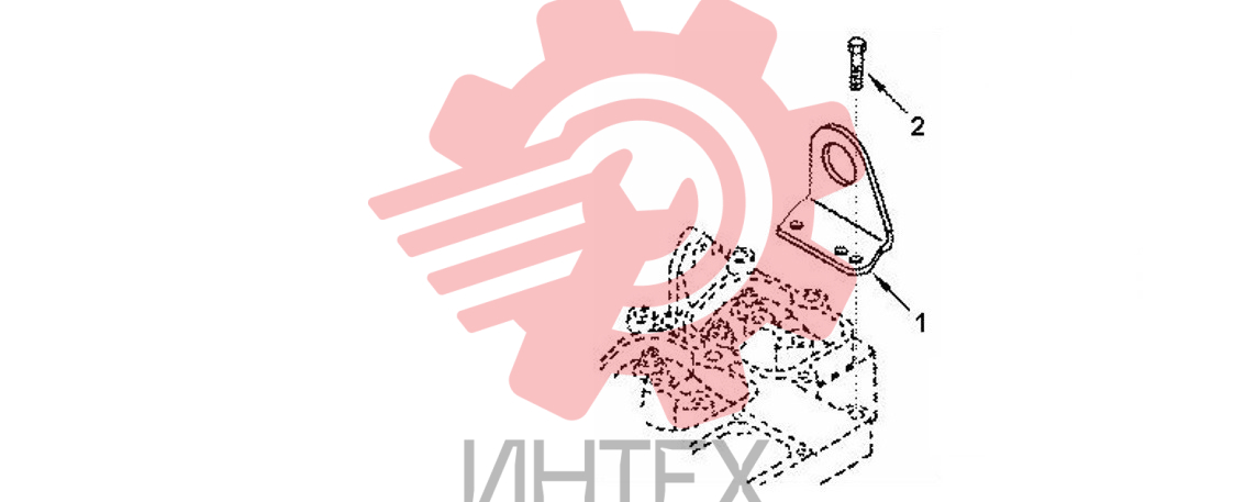 Крепеж двигателя