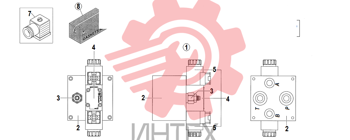 22. Распределитель "594325" / "BOSCH REXROTH"
