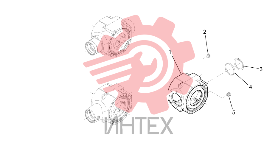 Корпус редуктор