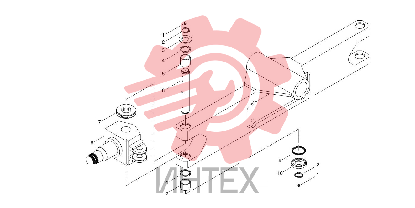 Поворотный кулак 25.A020.006