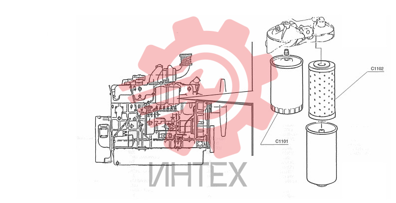 Фильтр топливный FIAT