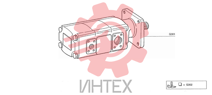 Насос гидравлический D50PA02-167