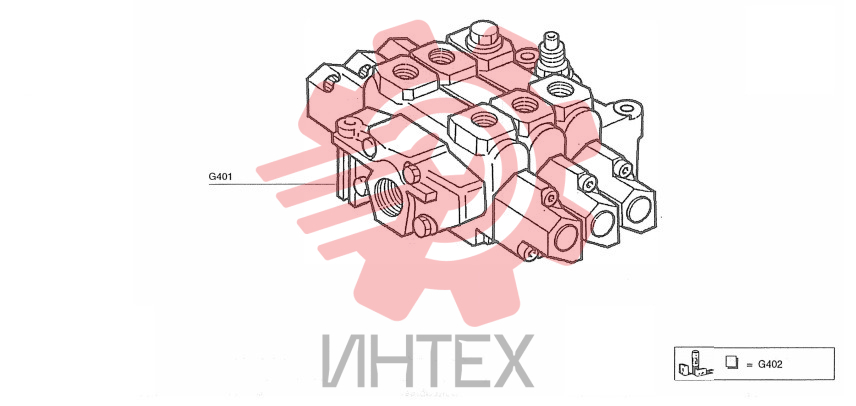Распределитель D6VA02-11