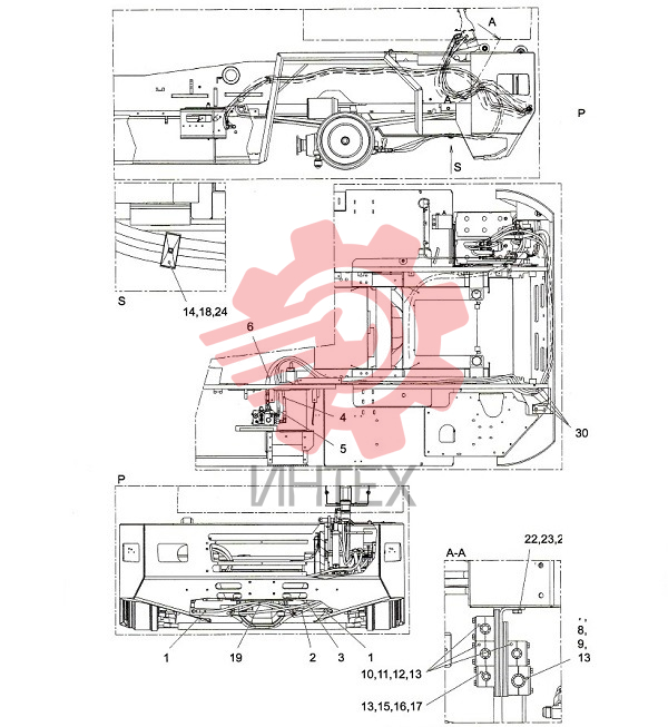 Устройство рулевое R6041200