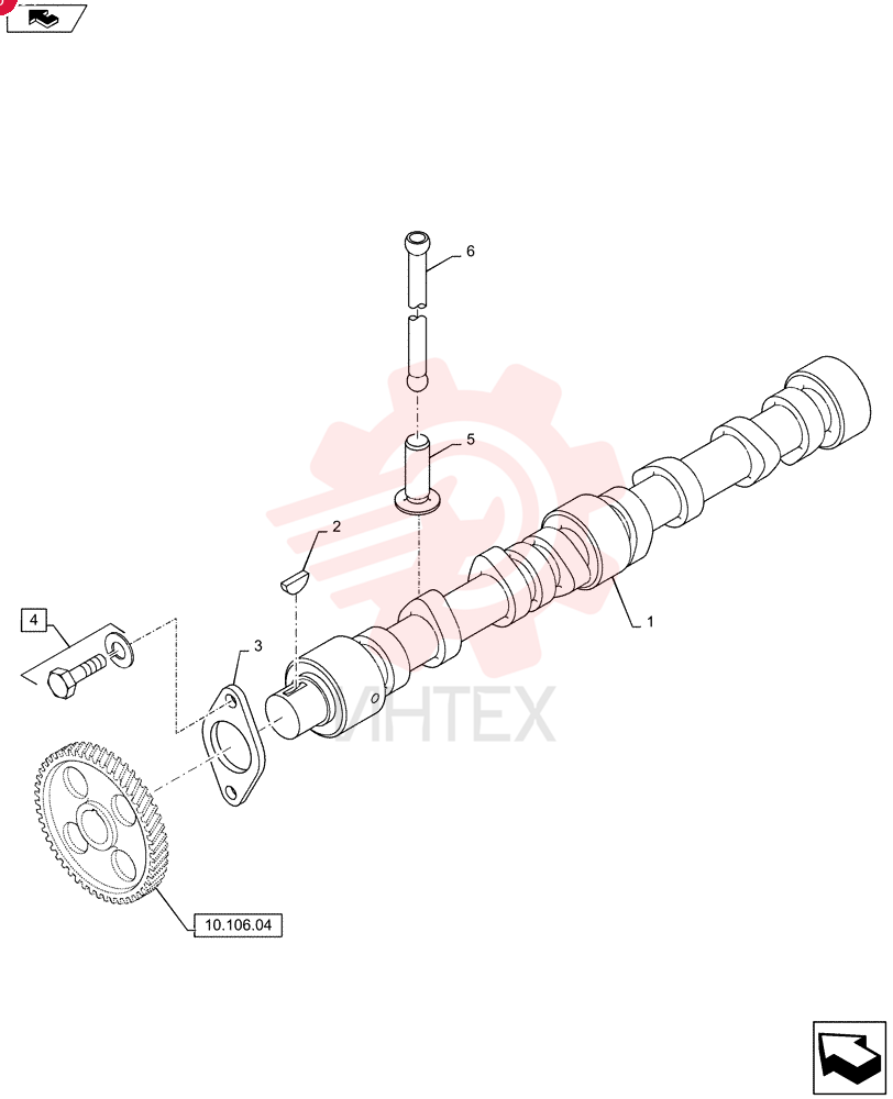 CAMSHAFT VA32A0505101