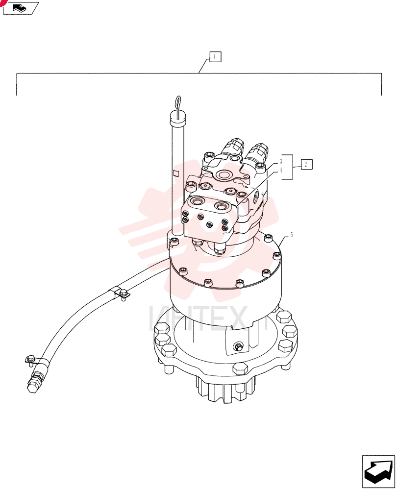 HYDRAULIC MOTOR YY15V00028F1