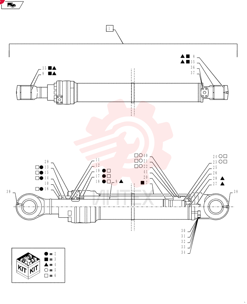 LIFT CYLINDER YY01V00054F4