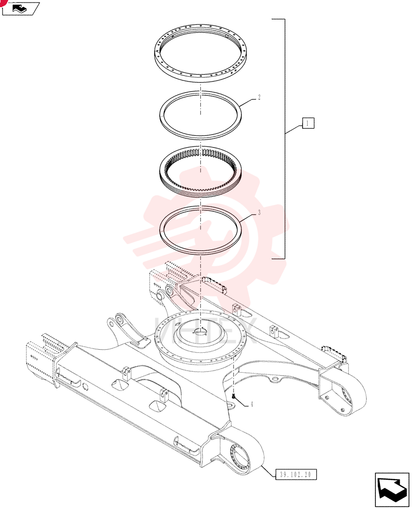 SLEWING RING YY40F00018F1