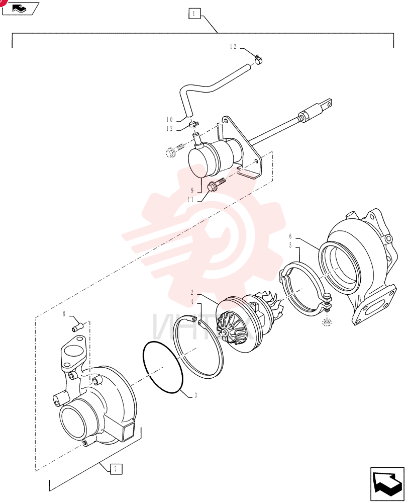 TURBOCHARGER VA4933500701 (1)