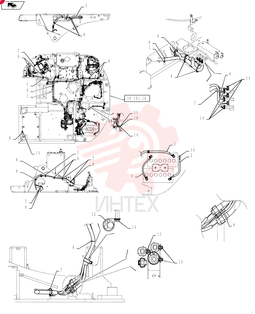 WIRE HARNESS YY13E01359P2