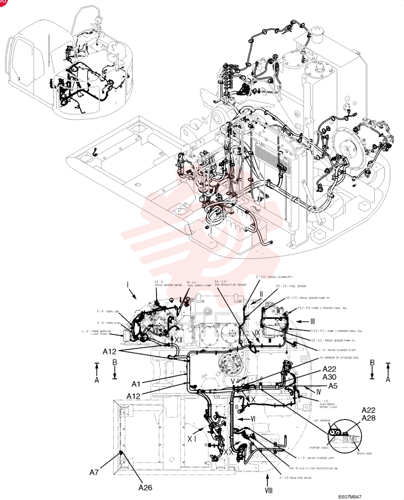 HARNESS YY13E01172P1