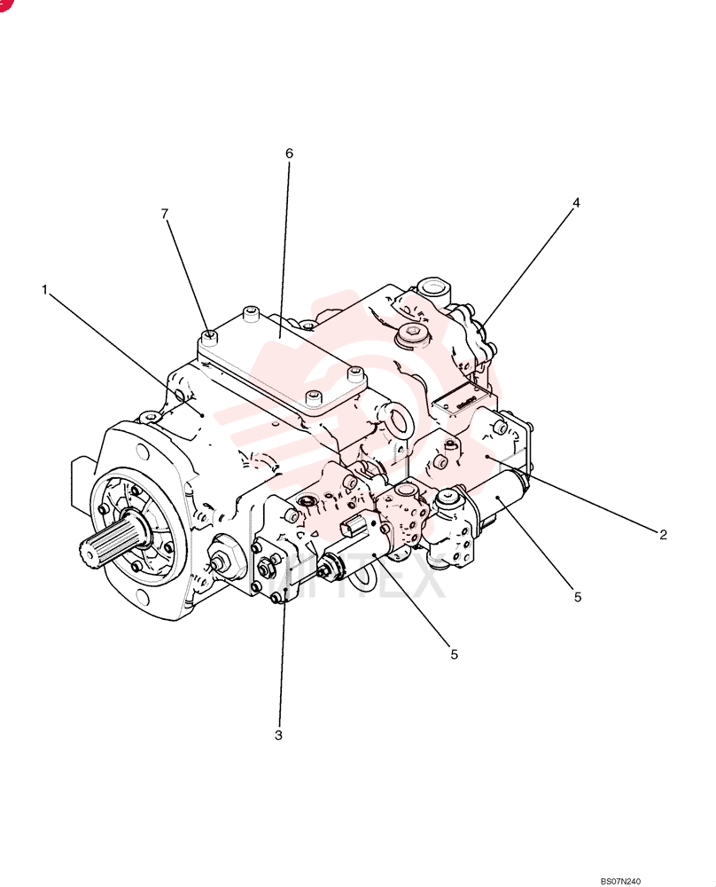 HYDRAULIC PUMP YY10V00009F1 (1)