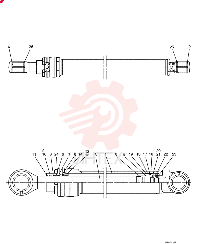LIFT CYLINDER YY01V00053F1