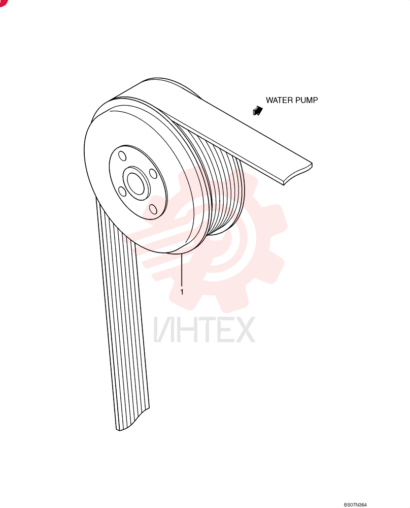 PULLEY VA32G4501100