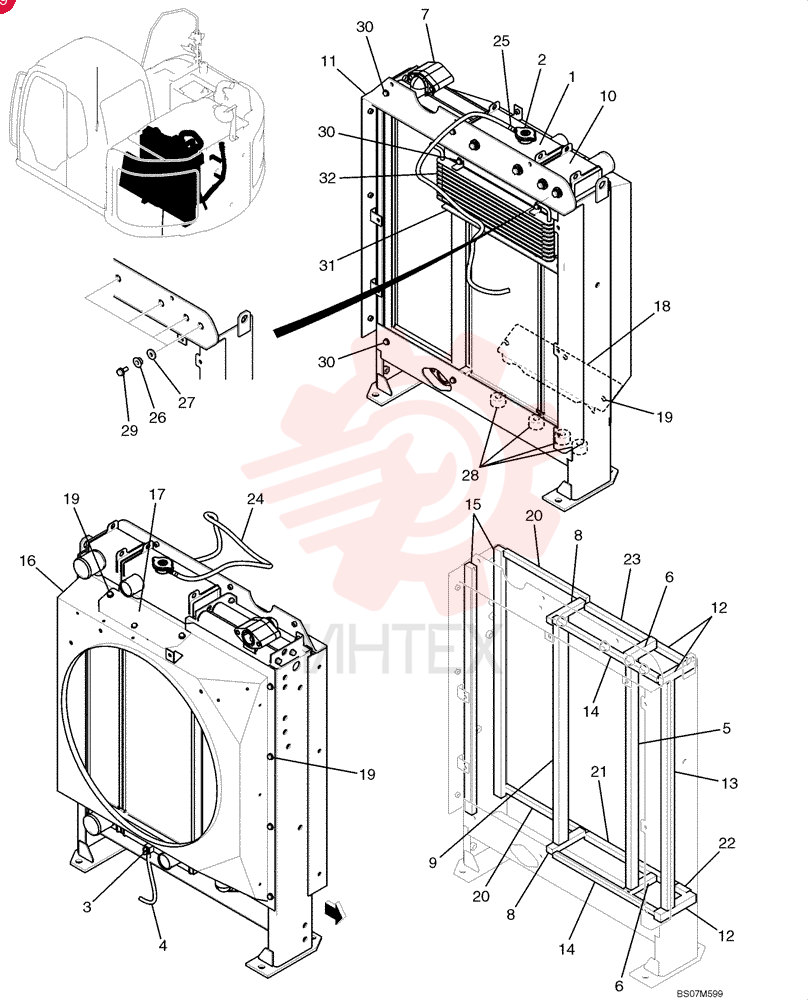 RADIATOR YY05P00031S001