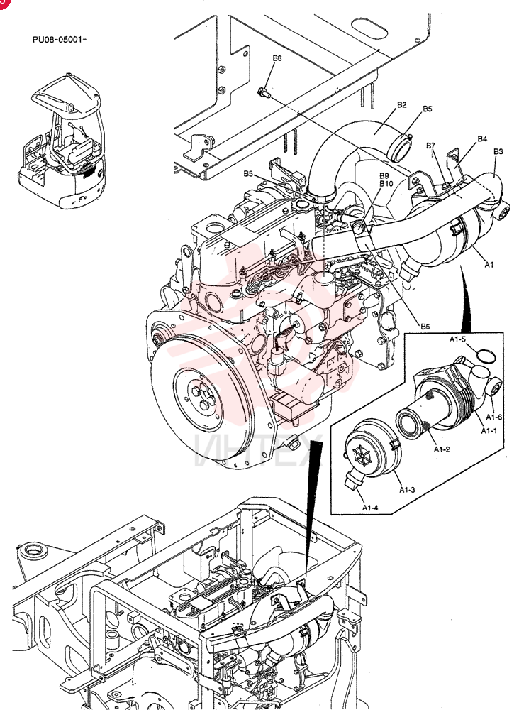 AIR CLEANER PU11P00005F1