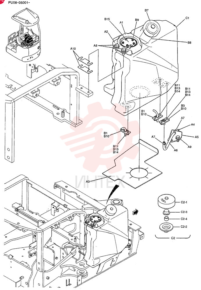 BRACKET PU20P01055P1