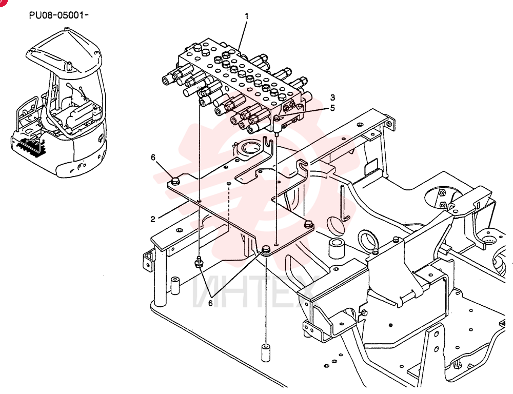 CONTROL VALVE PU30V00017F1